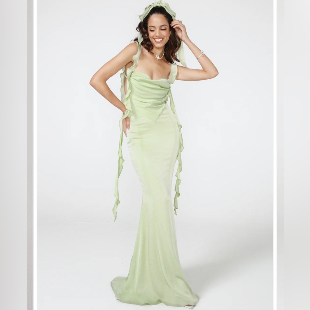 Nana Jacqueline Caroline Dress (Green)